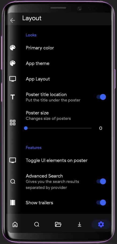 Customize App Layout