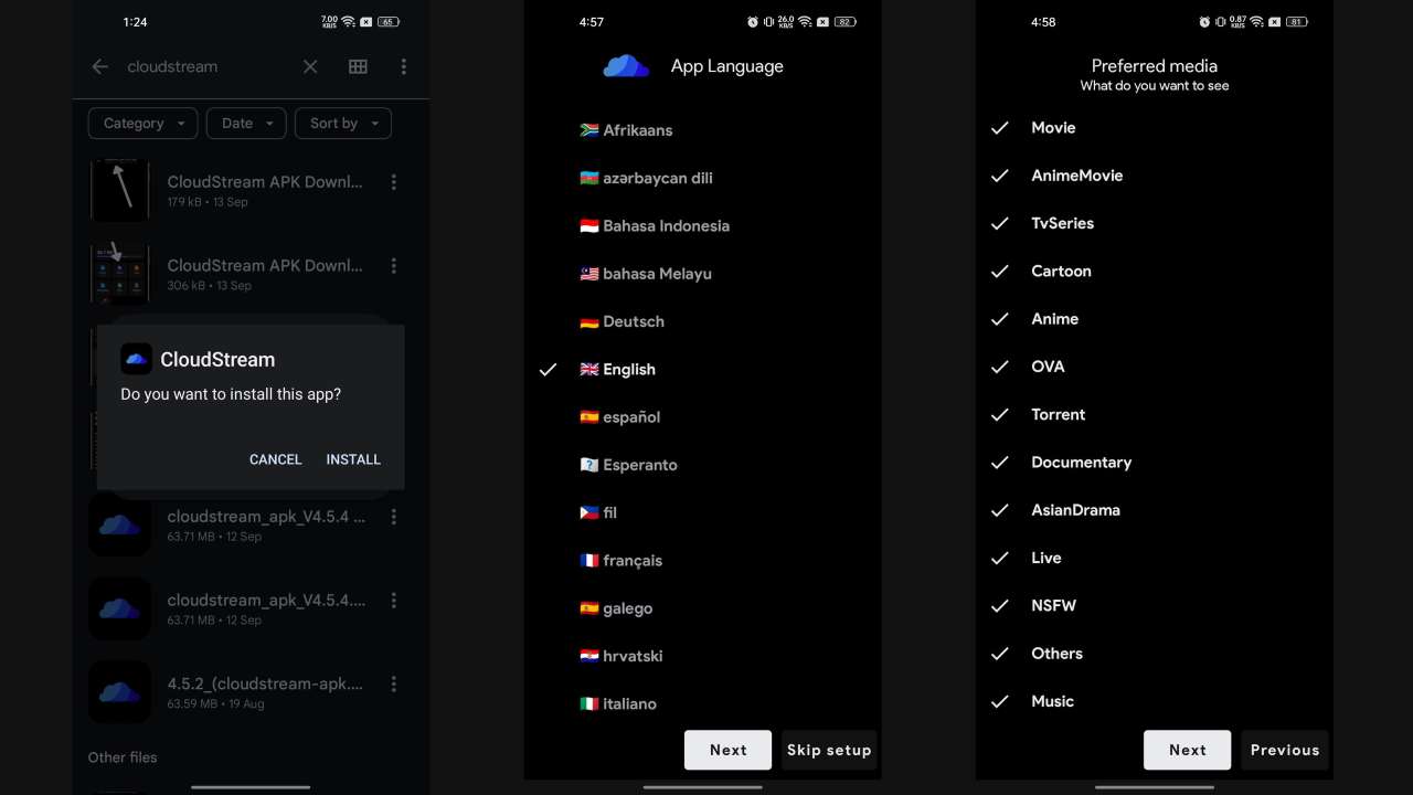 Install CloudStream Repositories and Extensions 1